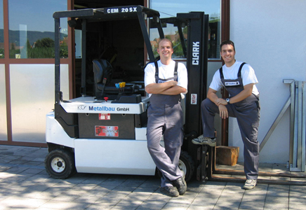 Bild vom KG Metallbau Team